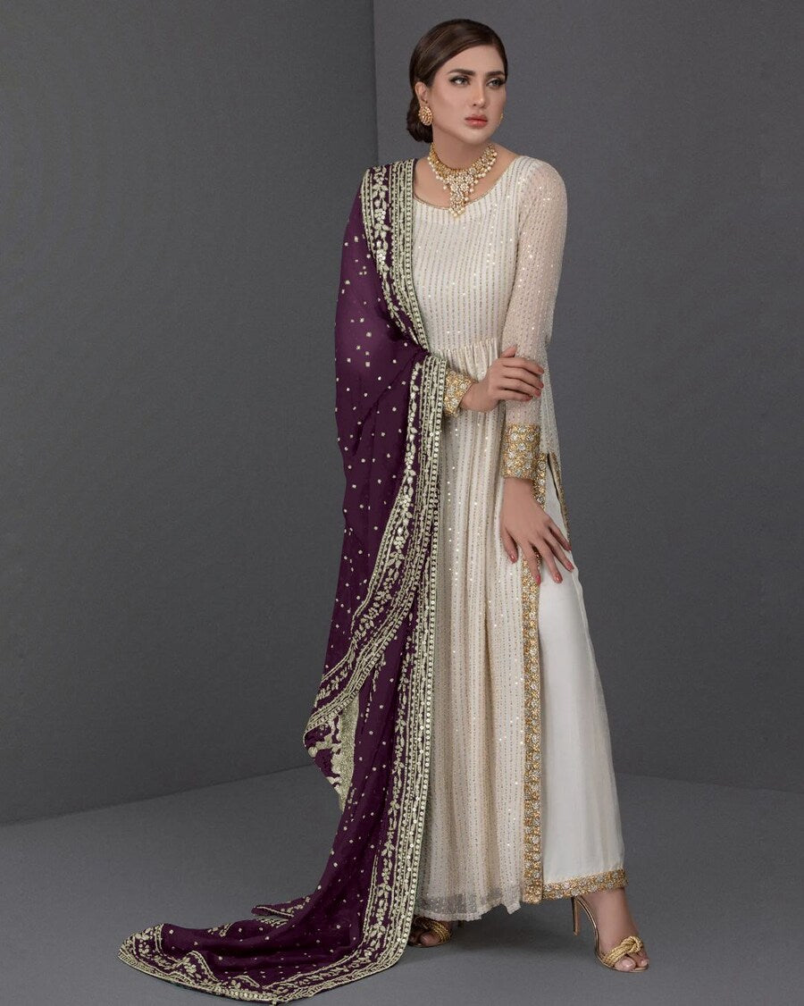 Nyra Cut Anarkali Palazzo Suit