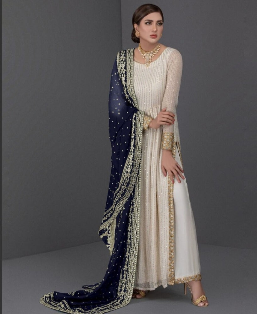 Nyra Cut Anarkali Palazzo Suit